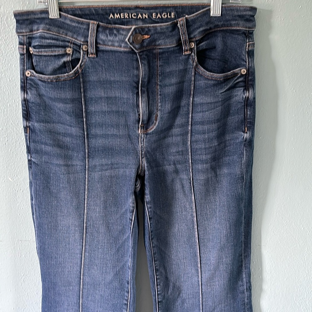 American eagle flare jeans size 12